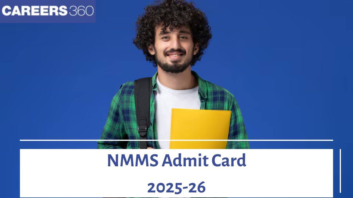NMMS Admit Card 2025-26: Download State-Wise NMMS Hall Ticket Here